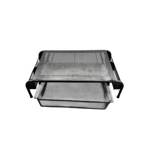 Monitor riser stand With Pull Out Drawer and Storage Organization on Sides